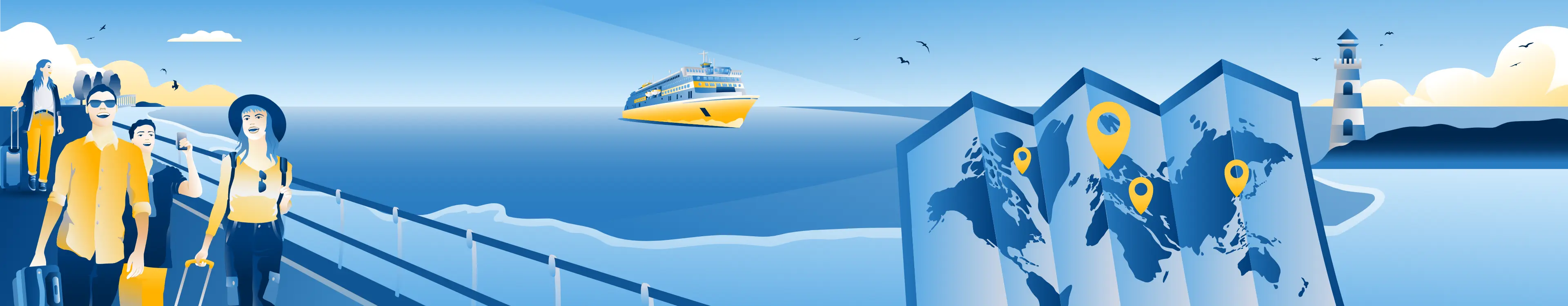 NetFerry Hero Destination guides