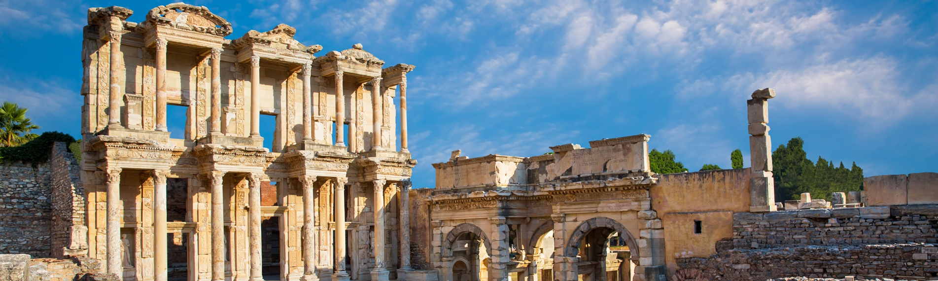 Celsus library near Kusadasi in Turkey.