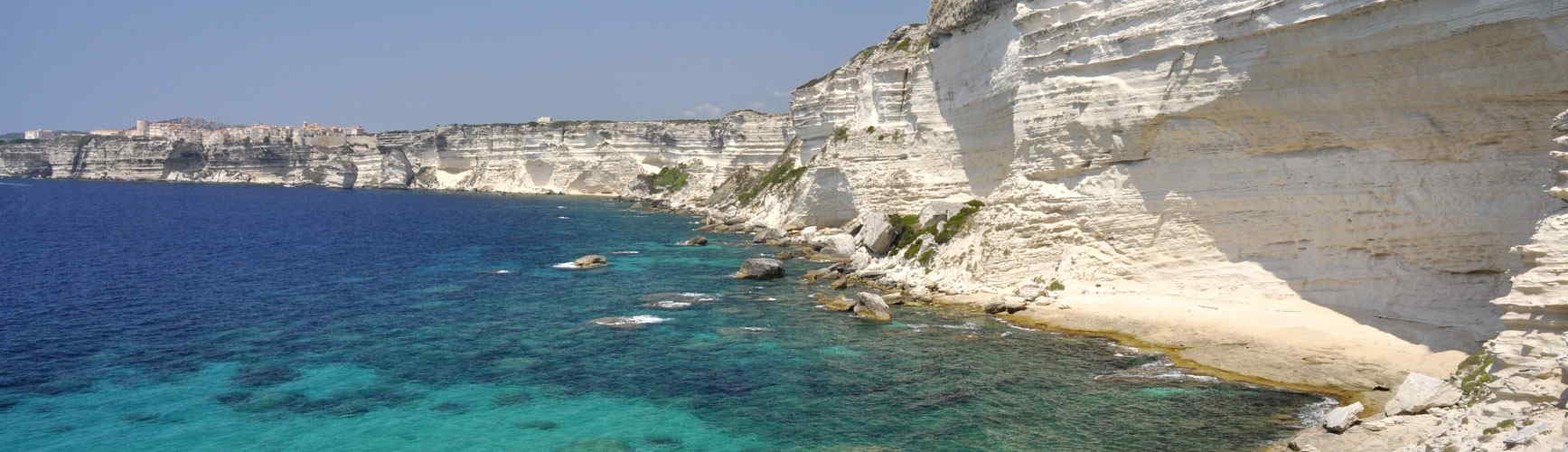 Bonifacio Corsica: panoramic view