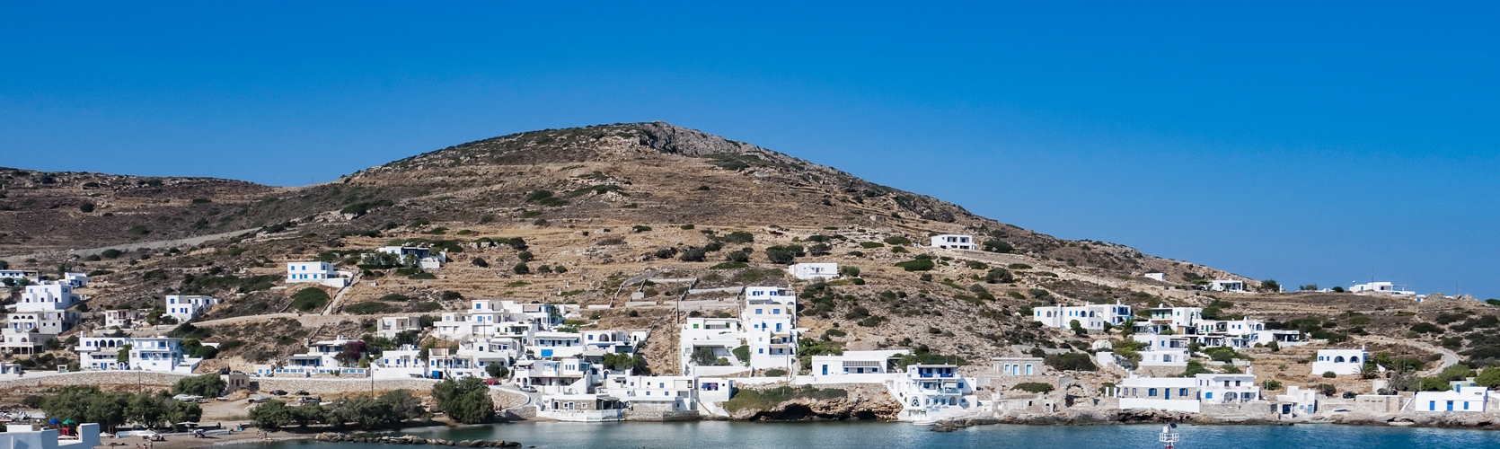 View of Sikinos from the coast