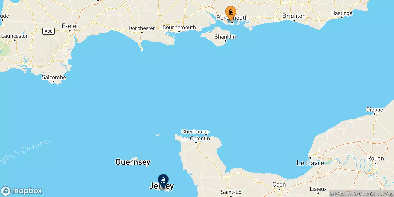 Ferries from Portsmouth to Uk