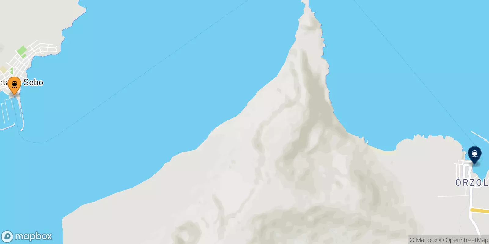 Ferries to Orzola (Lanzarote)