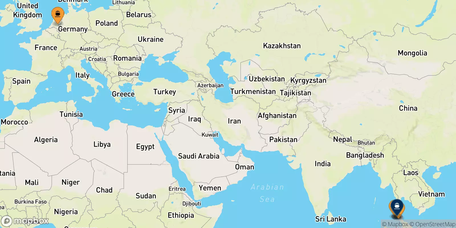 Ferries to Ao Nang (Nopparat Thara Pier)
