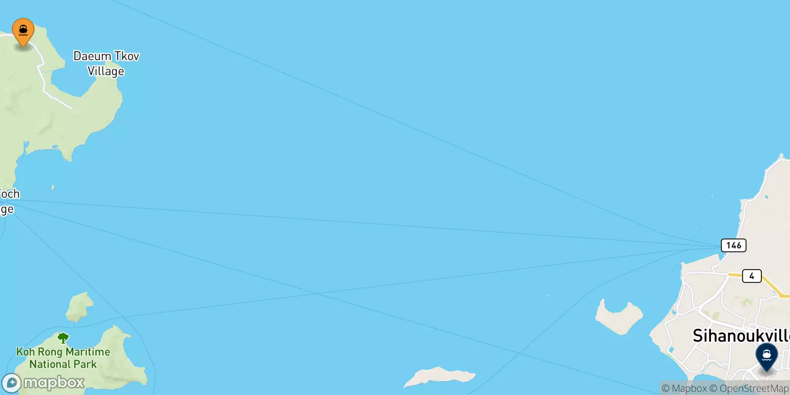 Ferries from Koh Rong