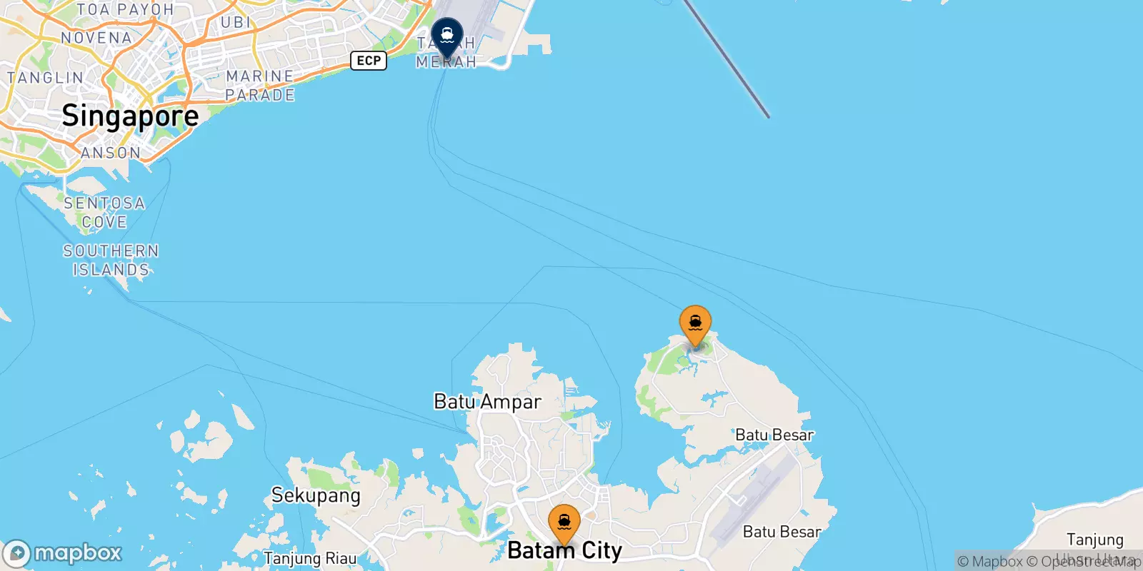 Ferries to Tanah Merah
