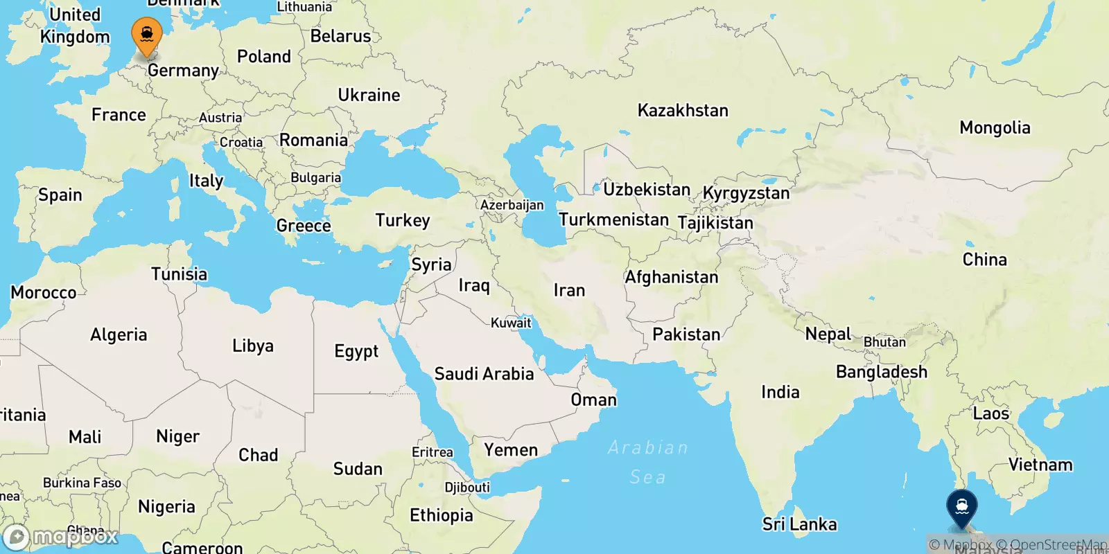 Ferries from Koh Mook to Koh Lipe (Bundhaya Pier)