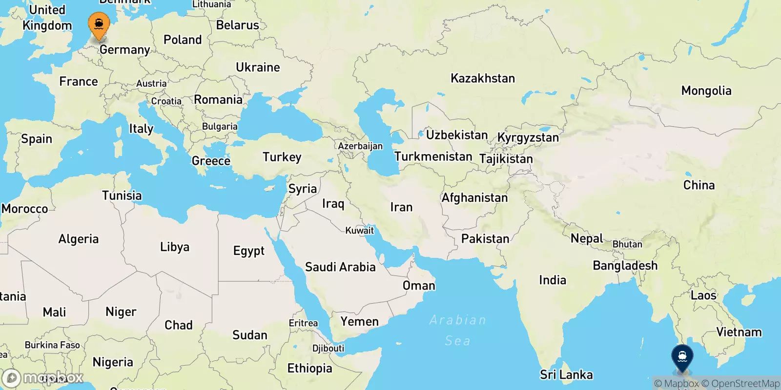 Ferries from Koh Mook to Koh Ngai
