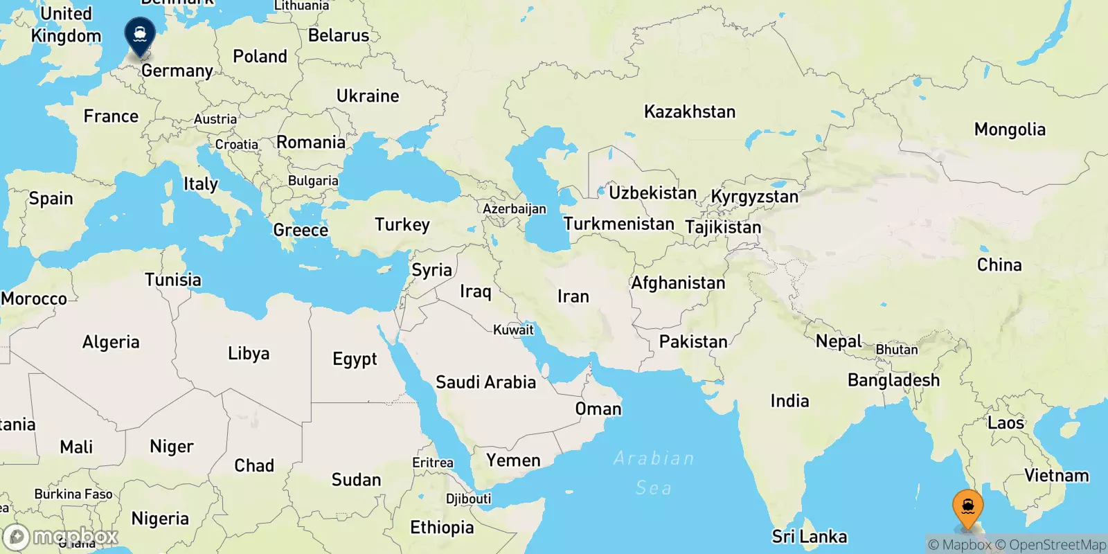 Ferries from Phuket (Rassada Pier) to Koh Mook