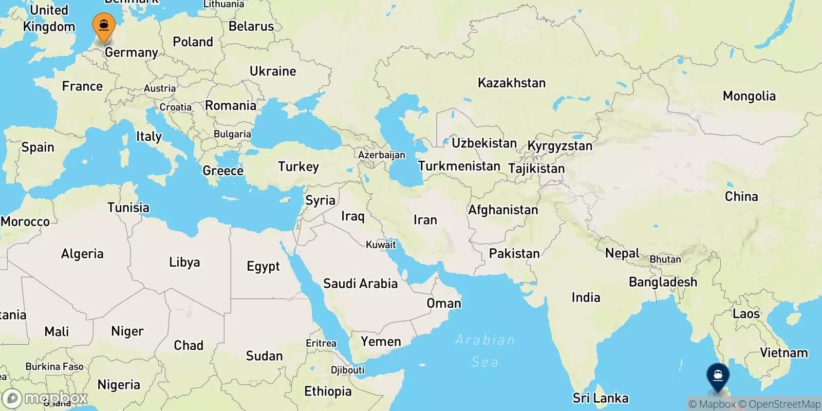 Ferries from Koh Mook to Phuket Island