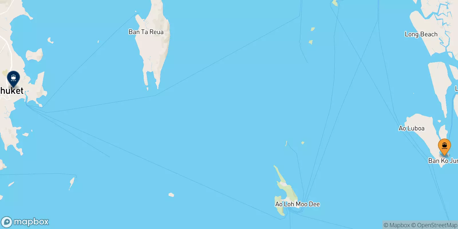 Ferries from Koh Jum to Phuket (Rassada Pier)