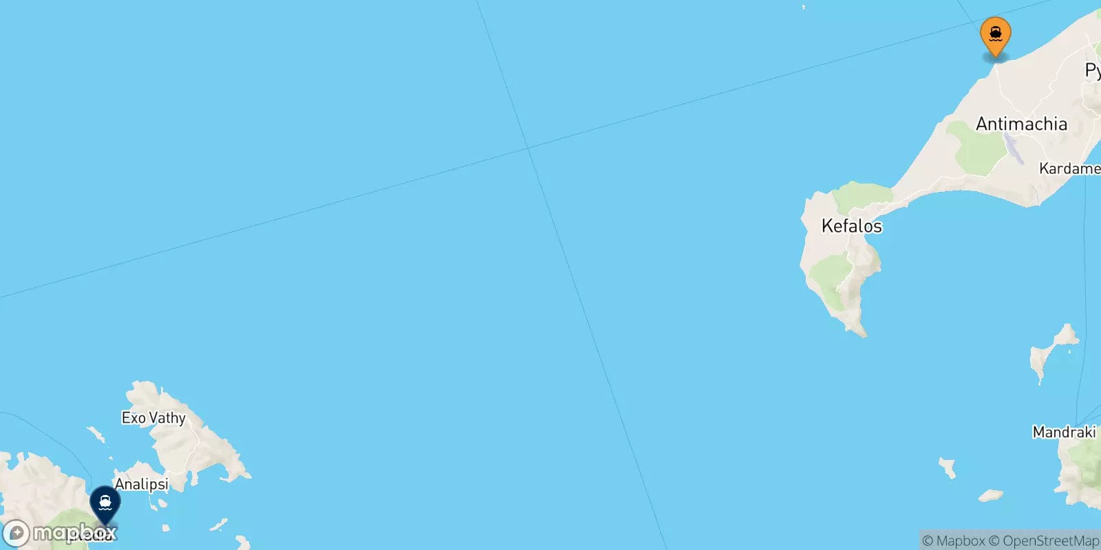 Ferries from Pserimos to Astypalea